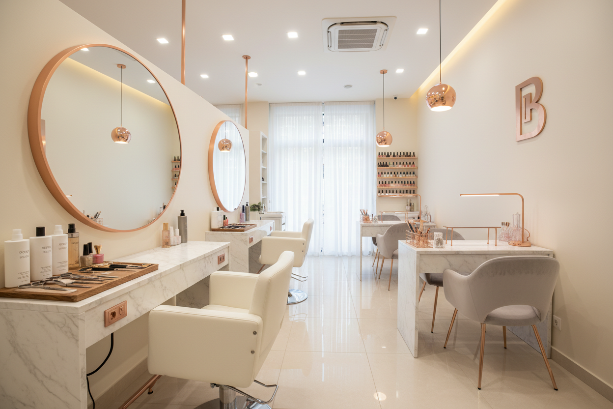 SERVICIOS DE SALON DE BELLEZA peluqueria o manicuras