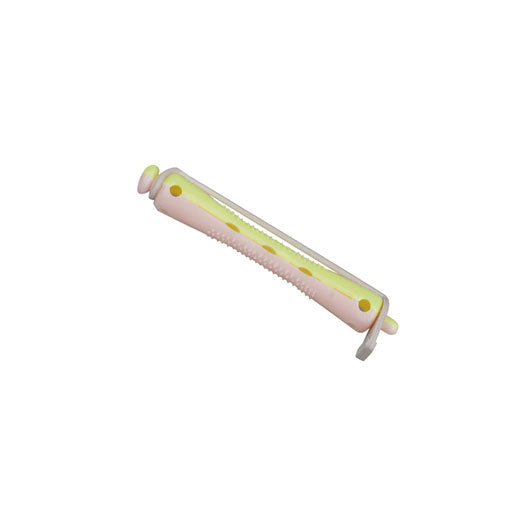 BOLSA DE 12 BIGUDIS PLAST.BICOLOR CORTO