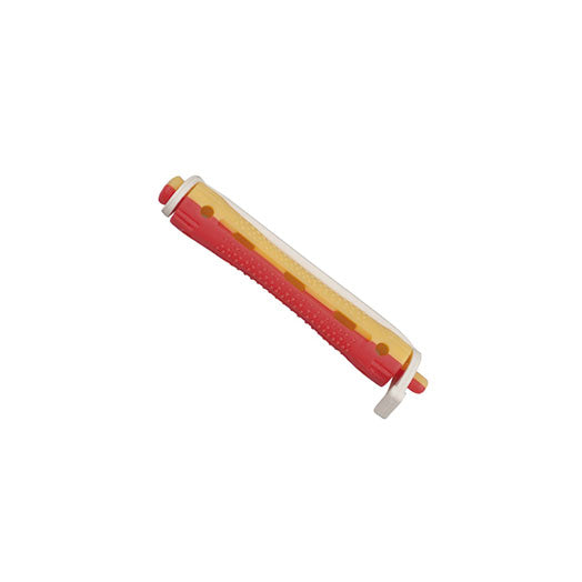BOLSA DE 12 BIGUDIS PLAST.BICOLOR CORTO