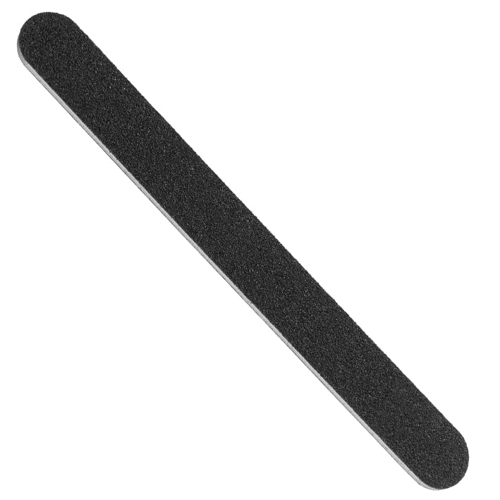PACK 12 LIMAS ACOLCHADA NEGRA175 X 3 MM