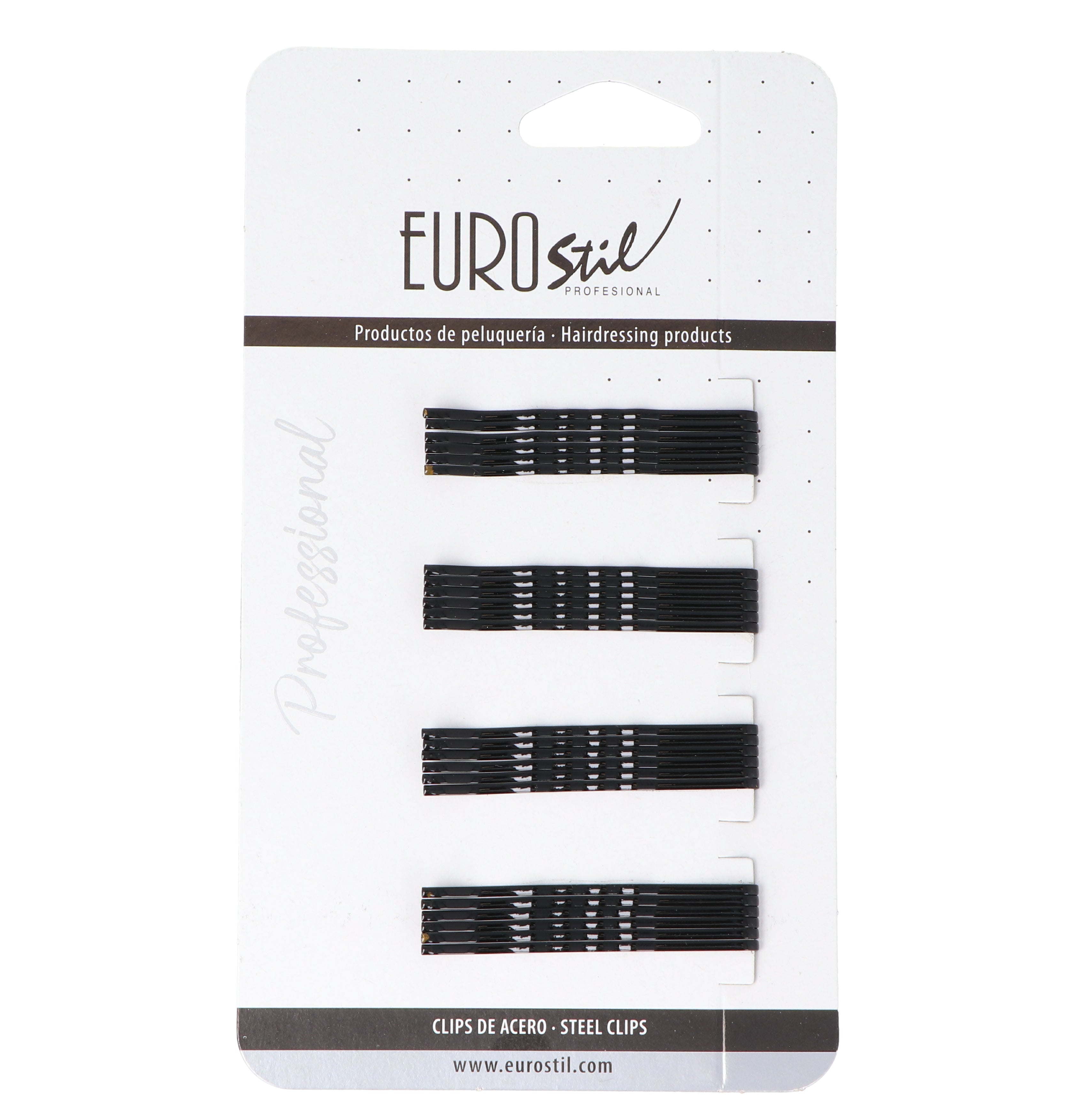 CARTON 24 CLIPS OND.NEGRO 50 MM