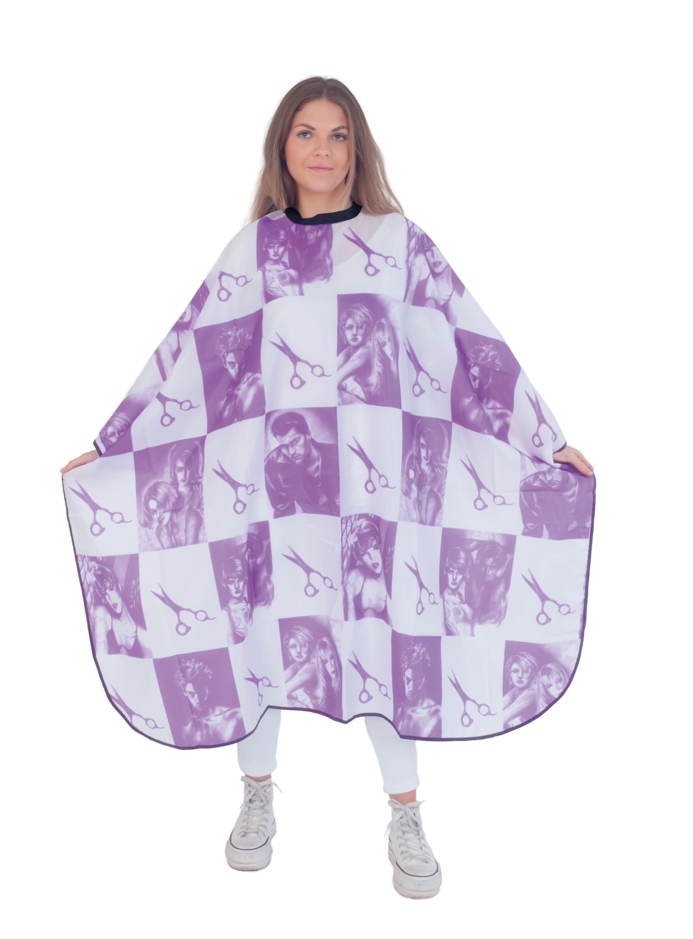 CAPA CORTE MODELO TIJERAS LILA