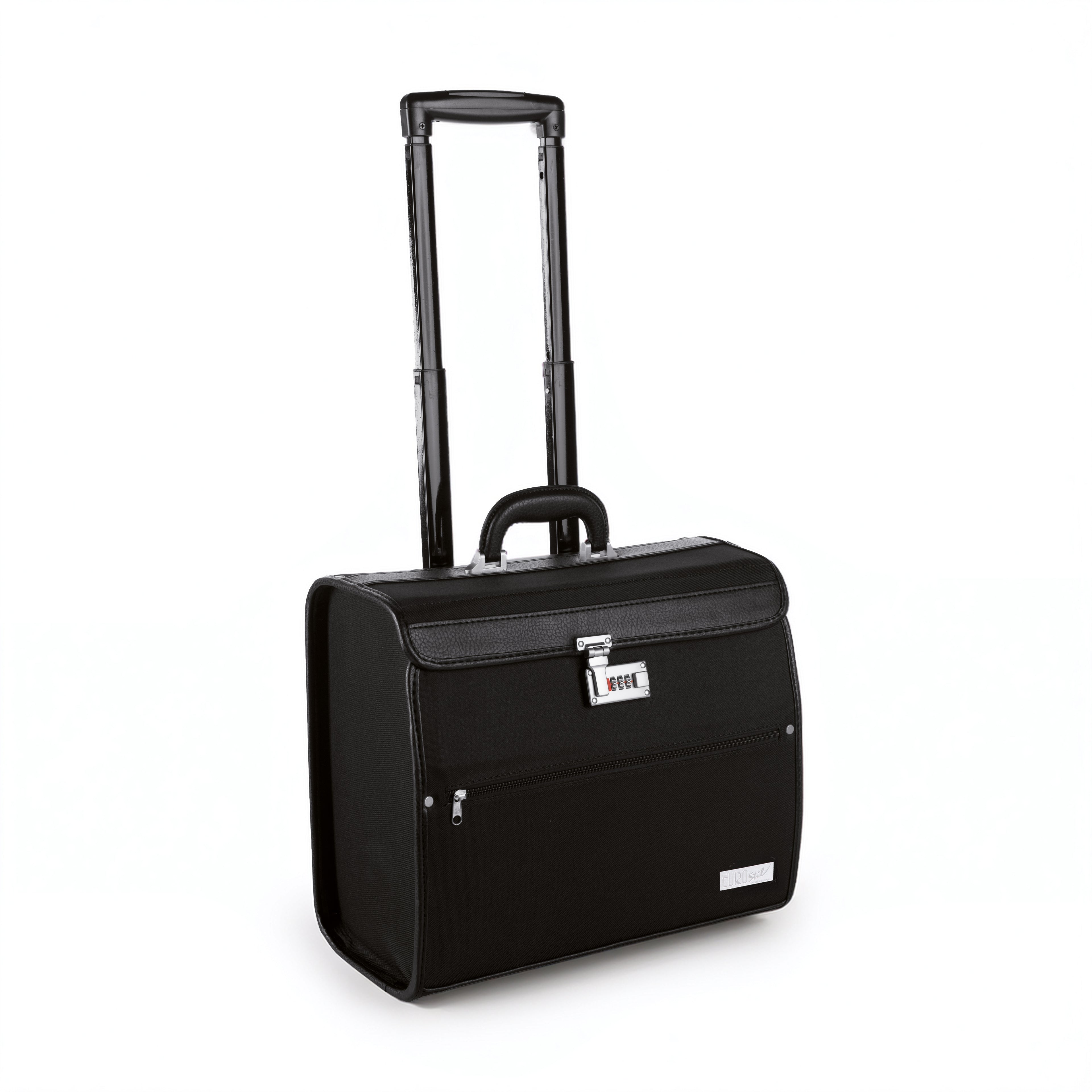 MALETIN TROLLEY NEGRO 42X20X35