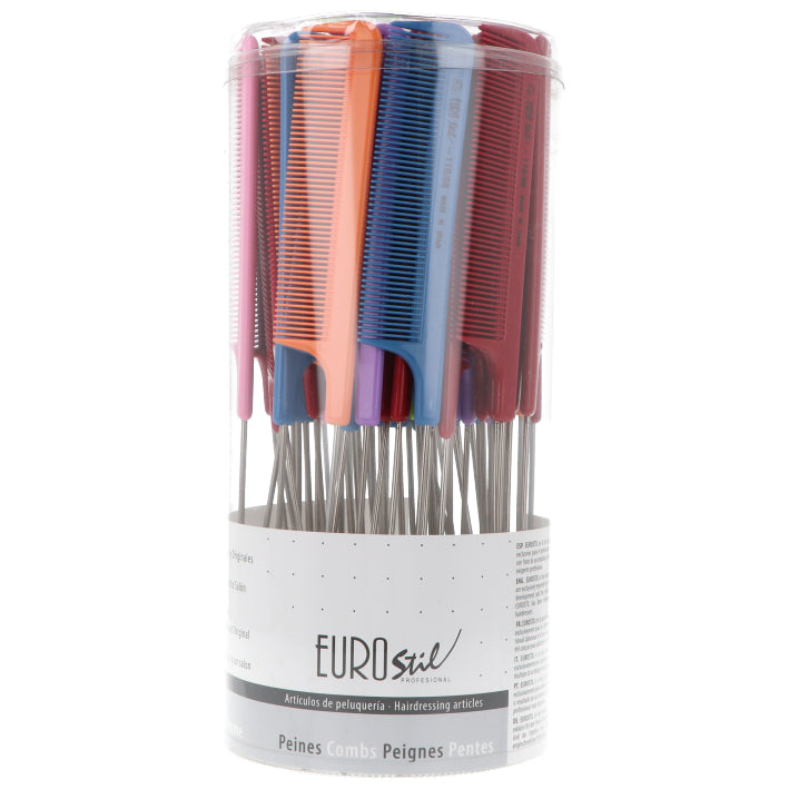 BOTE 60 PEINES COLORES MOD.118