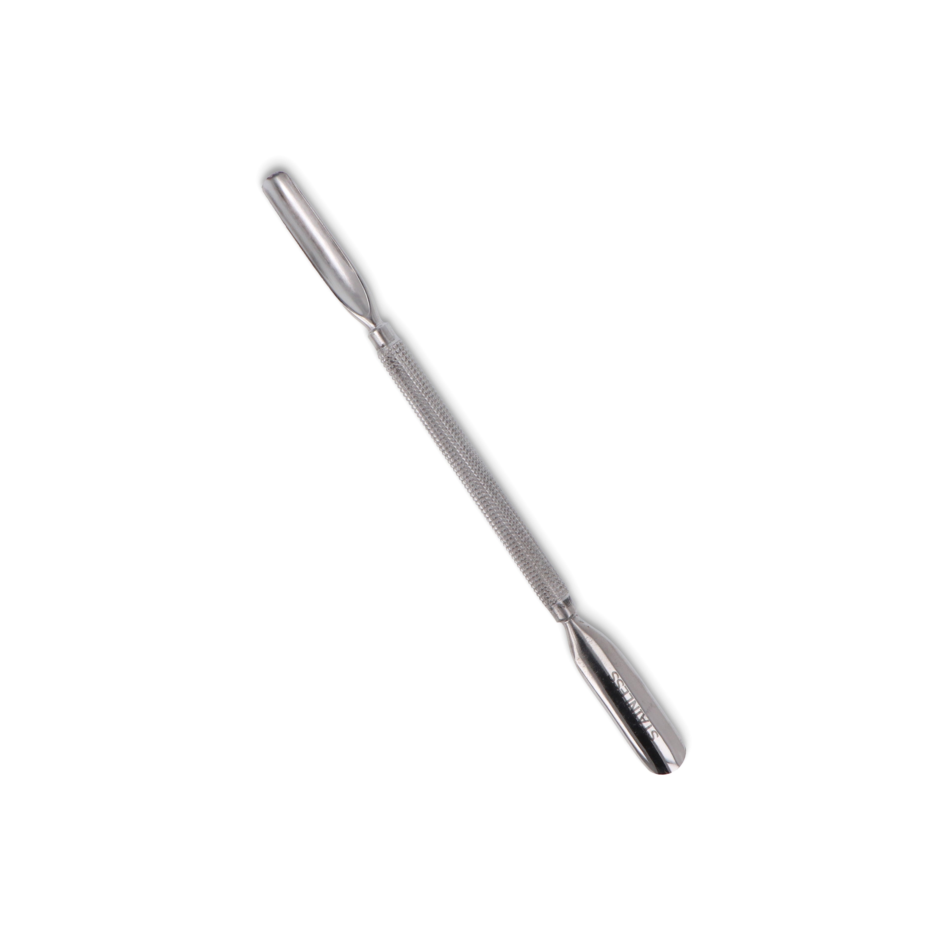 EMPUJA CUTICULAS DOBLE ACERO INOXIDABLE