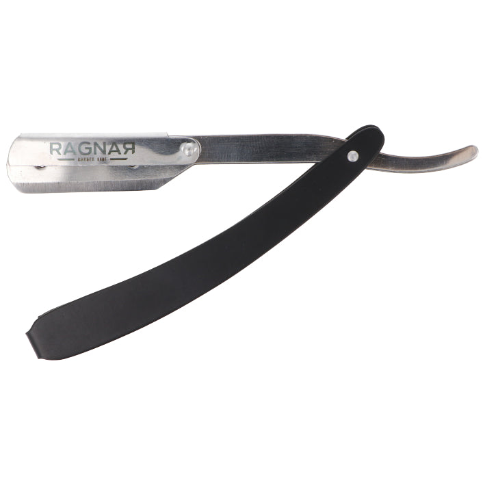 NAVAJA AFEITAR METAL.HOJA CAMBIABL.MANGO NEGRA