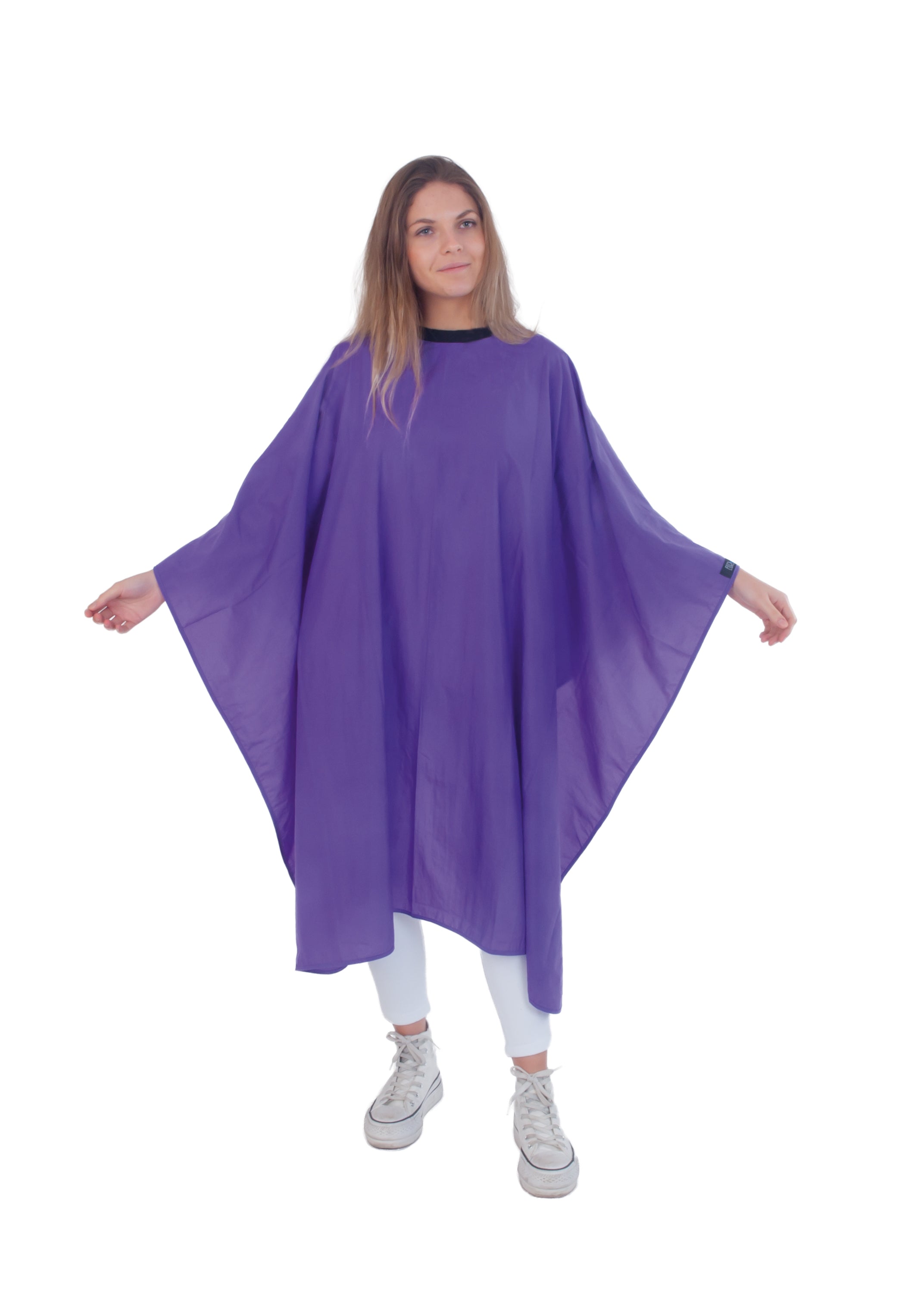 CAPA CORTE NYLON LILA 135X150CIERRE BOTON