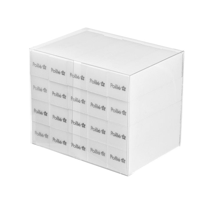 CAJA 20 BLOQUES COLOR BLANCO