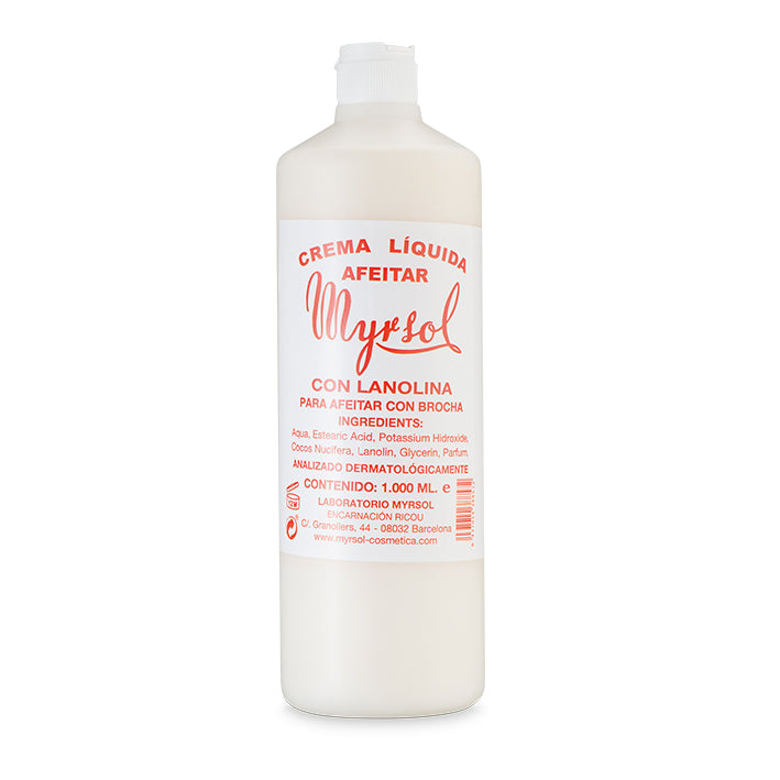 MYRSOL JABON LIQUIDO AFEITADO1000ML.
