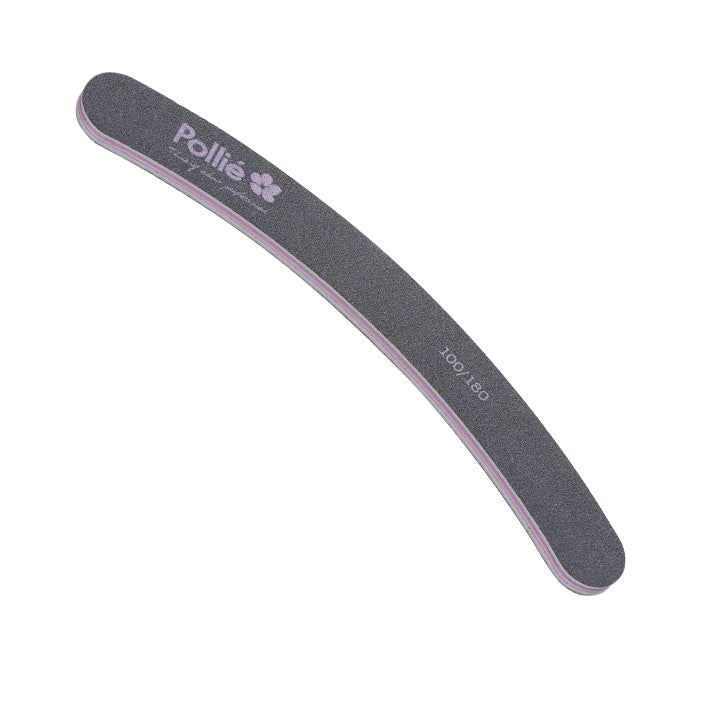 PACK 12 LIMAS NEGRA ACOLCHADACURVA 175X3 MM
