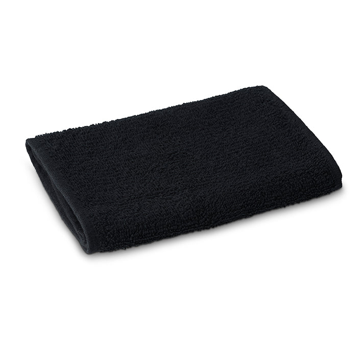 TOALLA BARBERIA 20X65 NEGRA 100% ALGODON