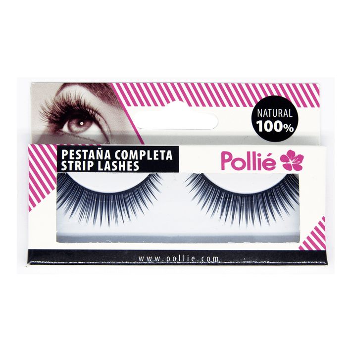 PESTAÑAS POLLIE 20 NEGRAS