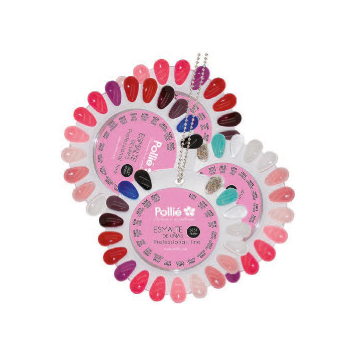 CARTA COLORES ESMALTE POLLIE