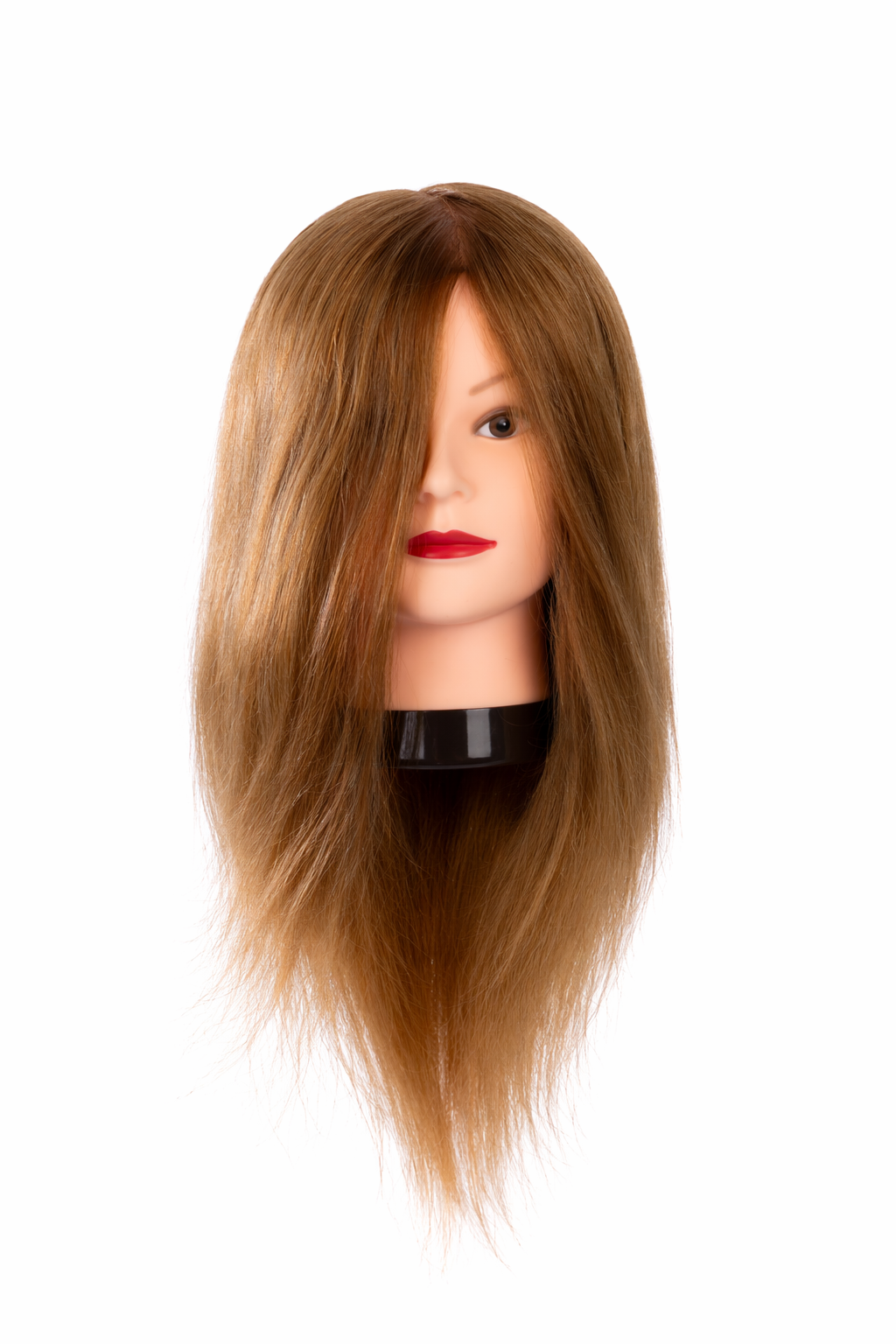 CABEZA MANIQUI AMBER 35-40 CM. PELO NATURAL