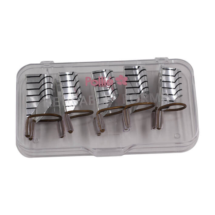 MOLDES PARA UÑAS REUTILIZABLES 5 UDS