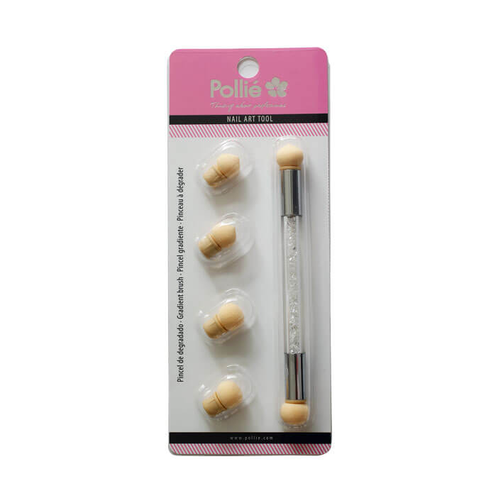 PINCEL GRADIENT PARA NAIL + 4RECAMBIOS