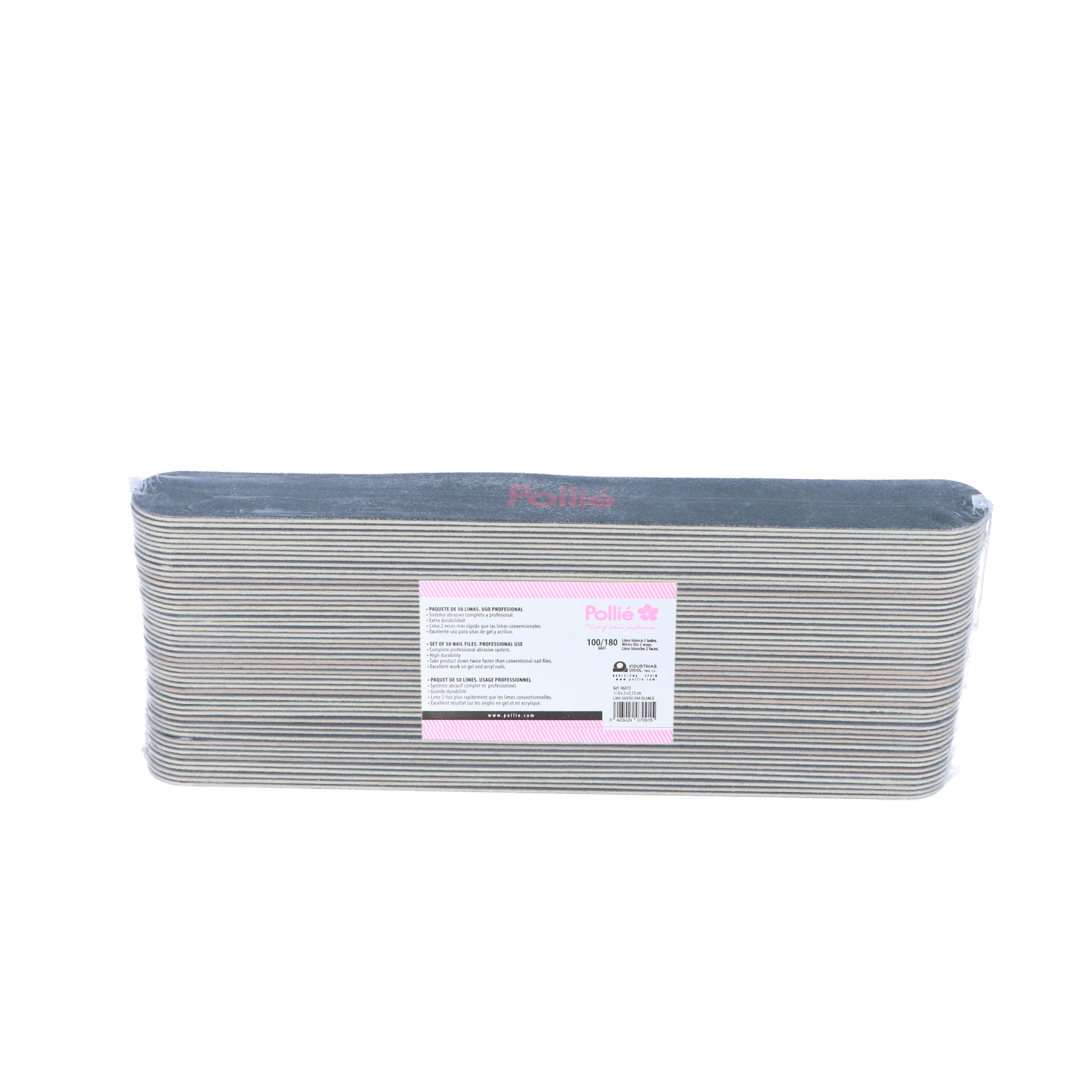 PACK 50 LIMAS AMERICANAS NEGRAS 178 MM
