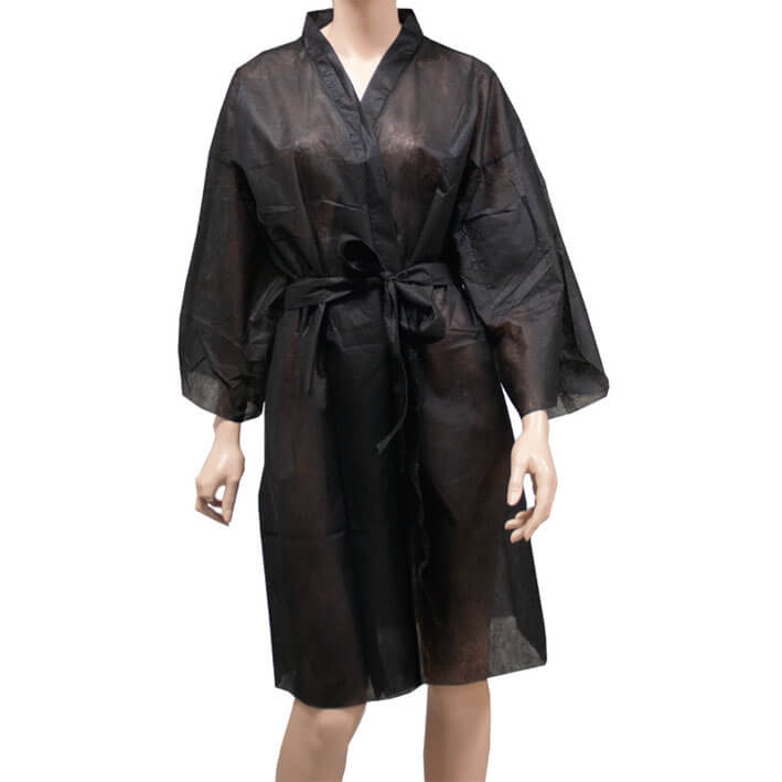 BOLSA 10 KIMONOS UN SOLO USO NEGRO