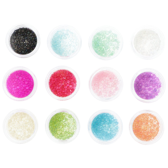 BOLAS MICRO CRISTAL CAVIAR NAIL ART 1,5G X 12