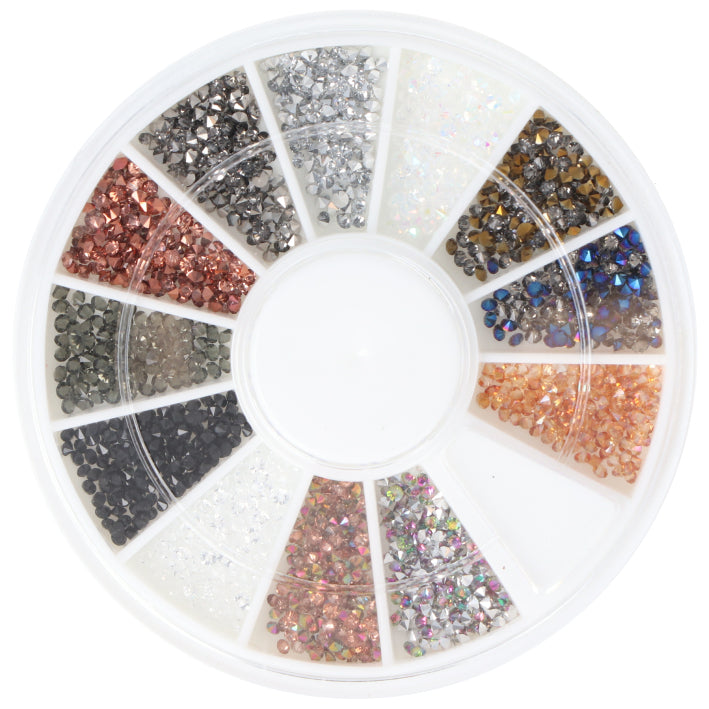 STRASS COLORES RHINESTONES NAIL ART
