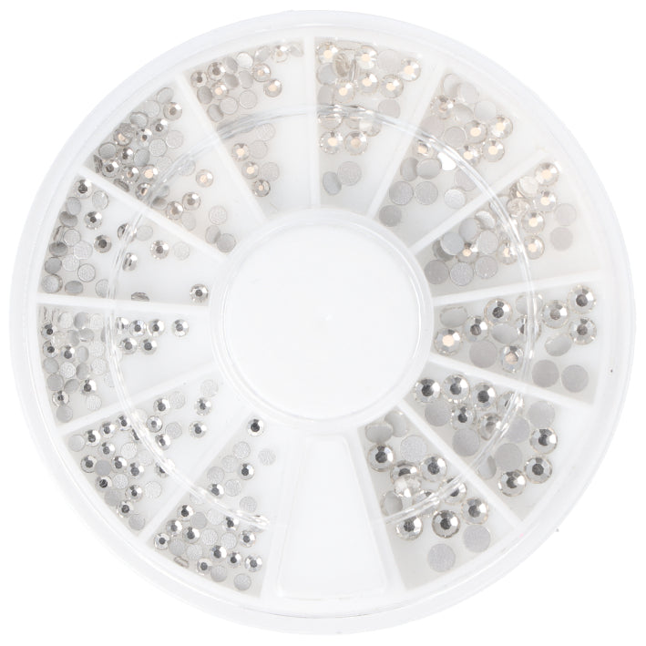 STRASS PLATA RHINESTONES NAILART