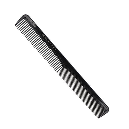 PEINE BARBERO CORTE 19,5 CM NEGRO