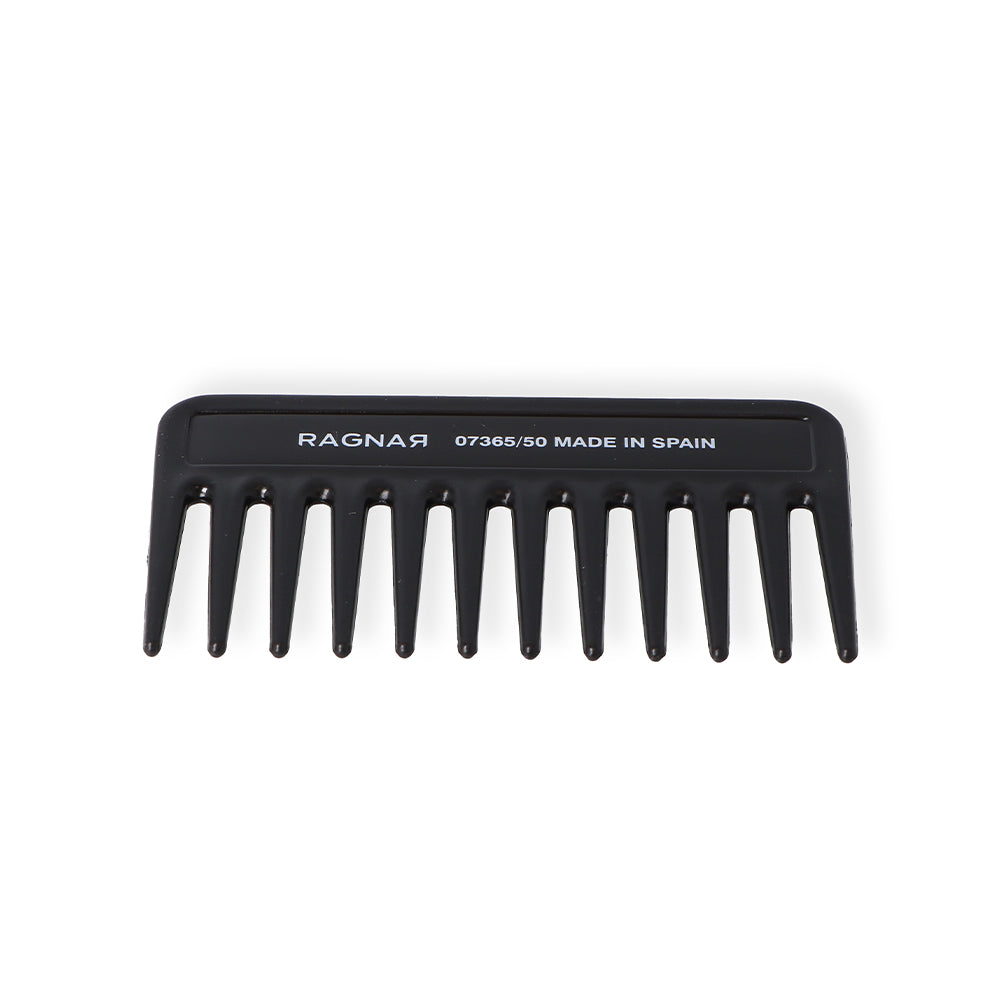 PEINE BARBERO AHUECADOR NEGRO