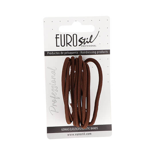 CARTON 8 GOMAS GRUESAS COLITACOLOR MARRON