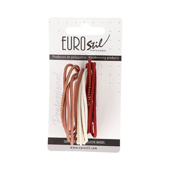 CARTON 15 GOMAS FINAS COLOR TIERRA