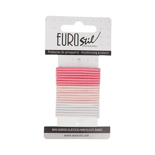 CARTON 20 GOMITAS MINI TONOS ROSA