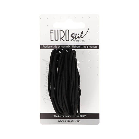 CARTON 25 GOMAS COLOR NEGRO