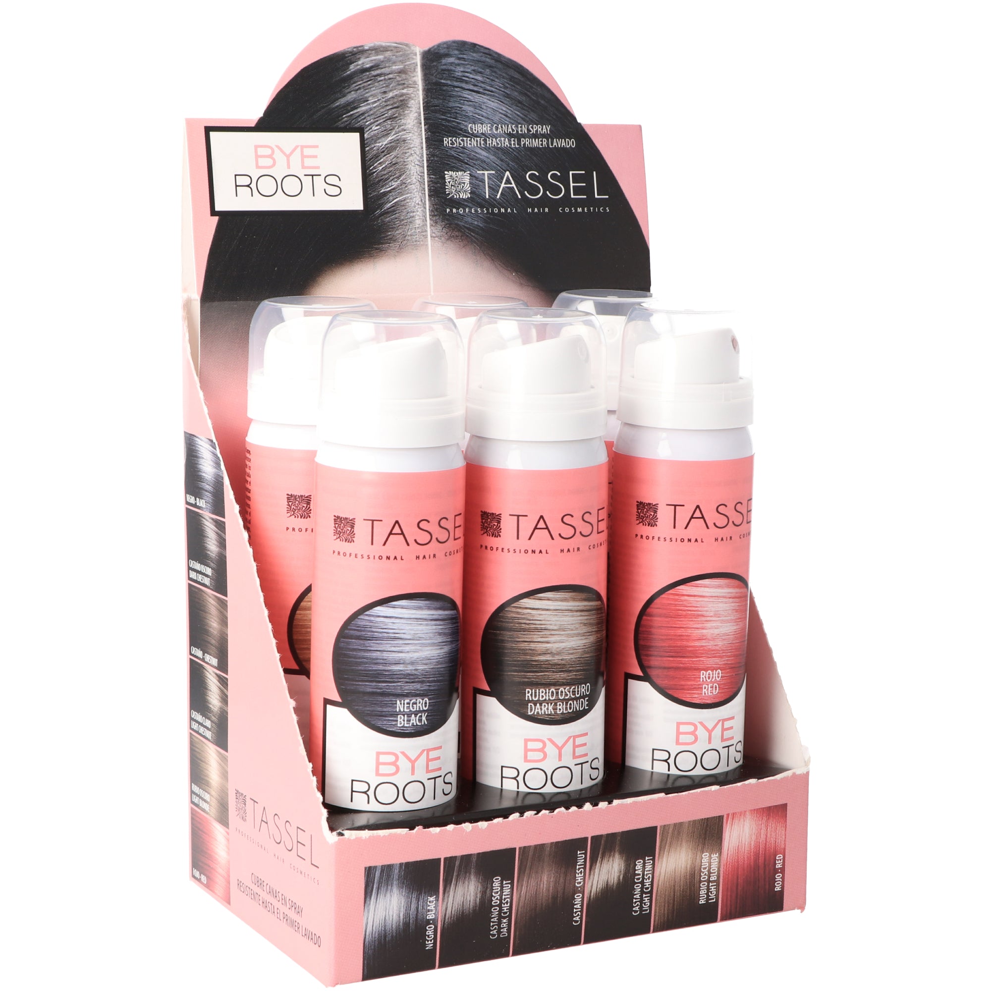 EXPOSITOR RETOCA-RAICES TASSEL (VACIO)