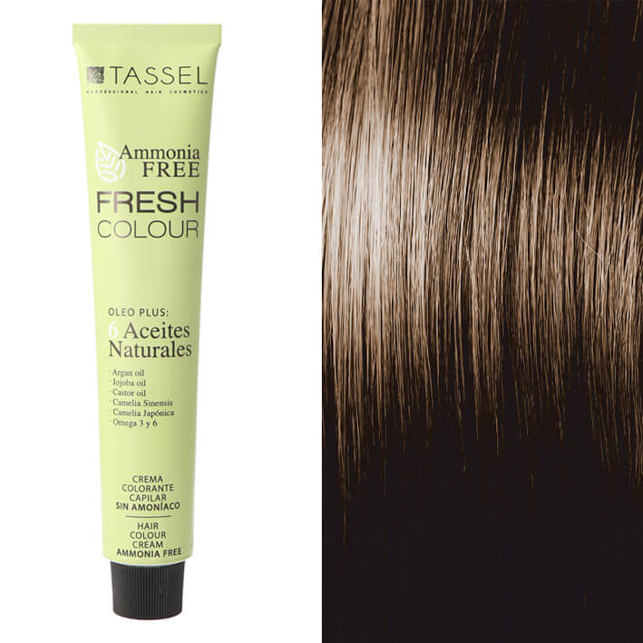 FRESH COLOUR Nº6 RUBIO OSCUROFREE AMONIA