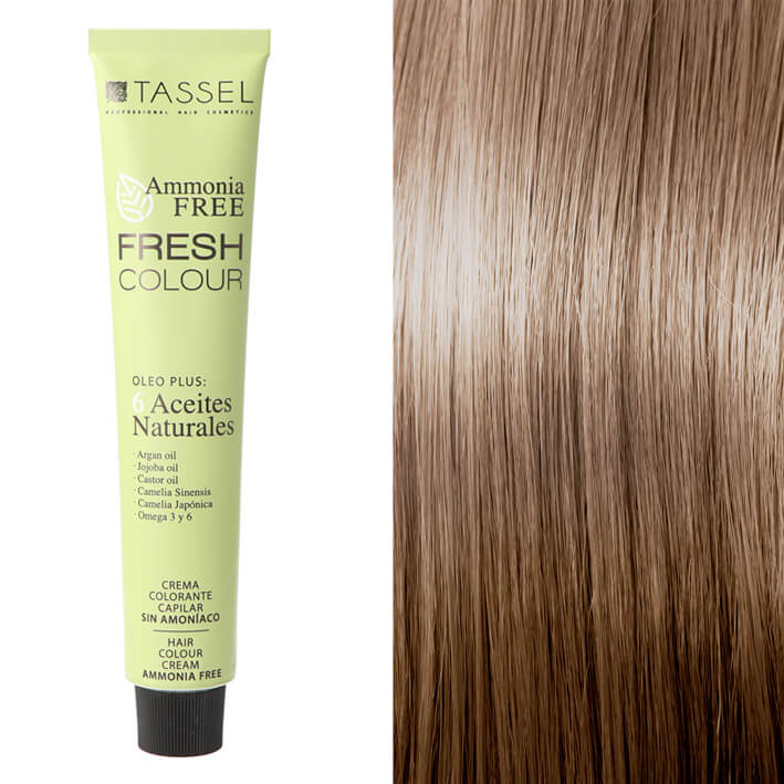 FRESH COLOUR Nº8 RUBIO CLARO FREE AMONIA