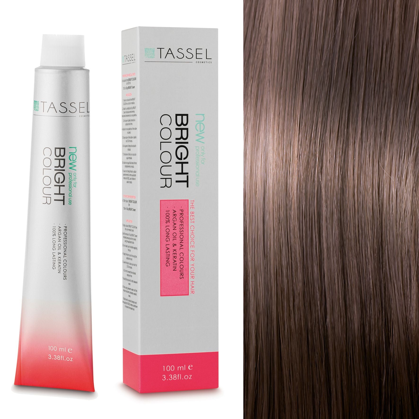 BRIGHT COLOUR Nº7.72 RUBIO MEDIO MARRON BEIGE