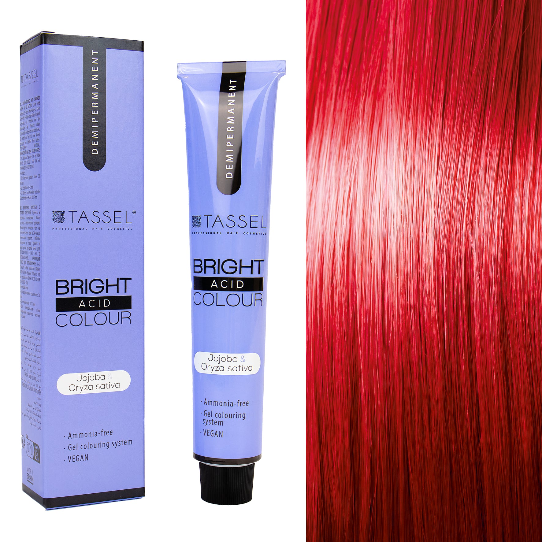 BRIGHT ACID COLOUR Nº9R 100 ML