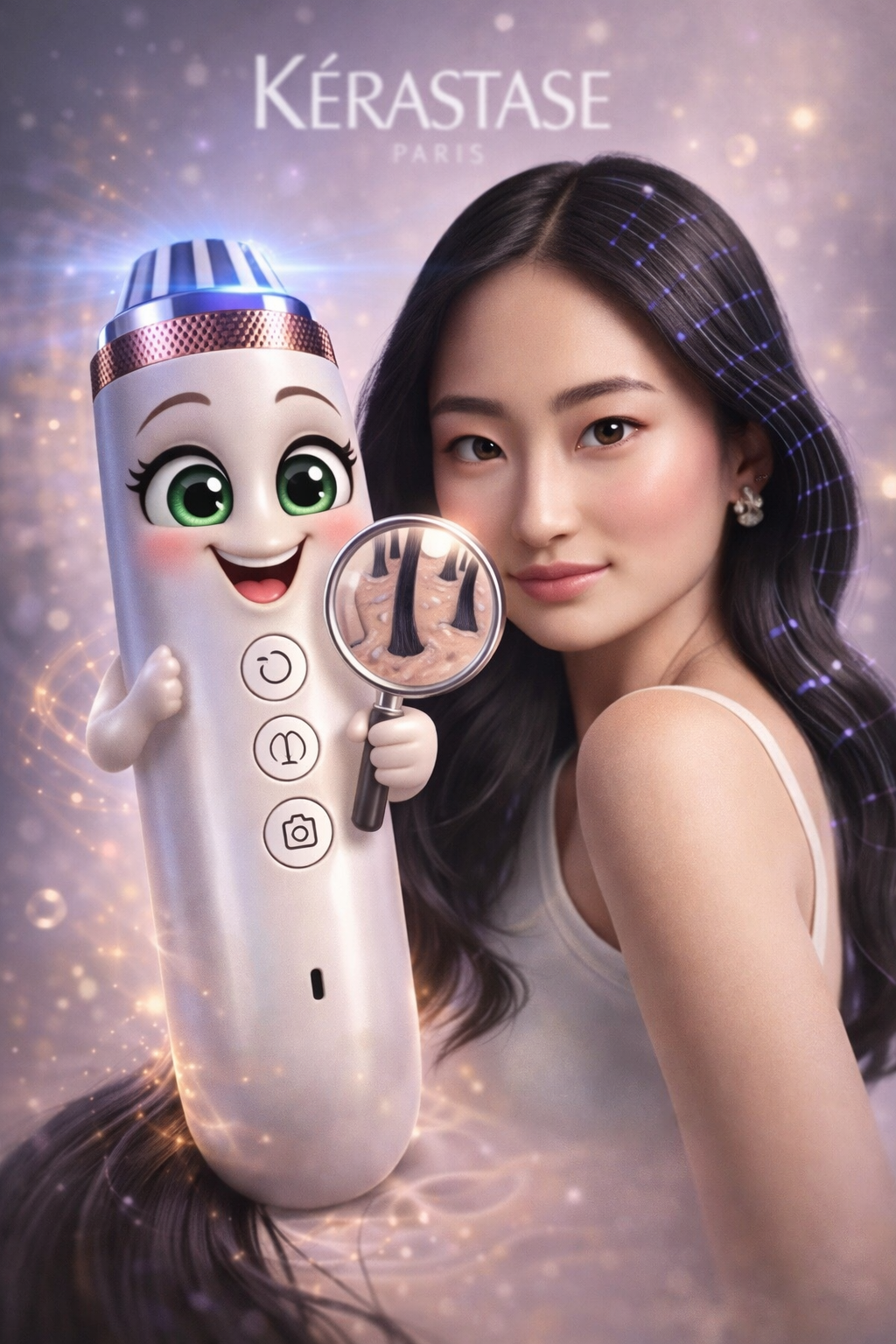 📷 Diagnóstico con Cámara IA de Kérastase