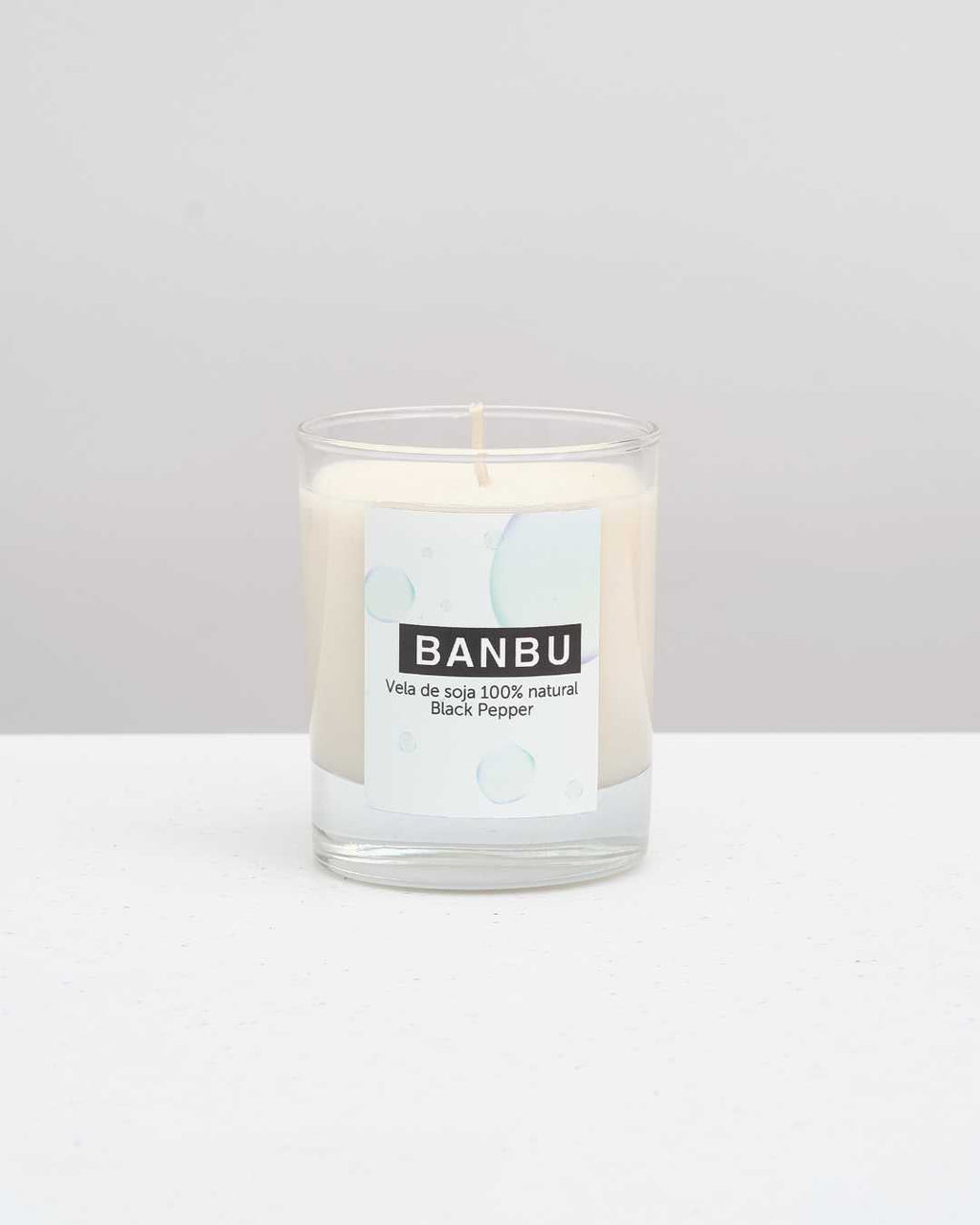 Vela de Soja Natural Aroma Black Pepper