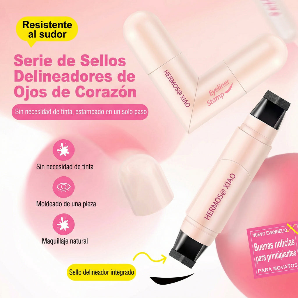 Delineador de Ojos Tipo Sello – Cat Eye Perfecto en Segundos