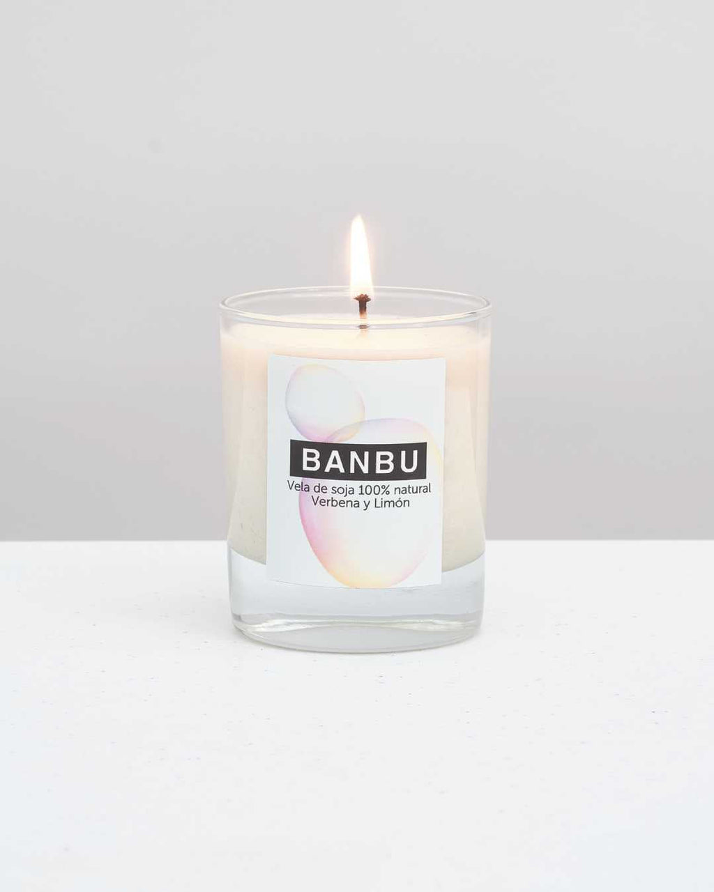 Vela de Soja Natural Aroma Verbena y Limón