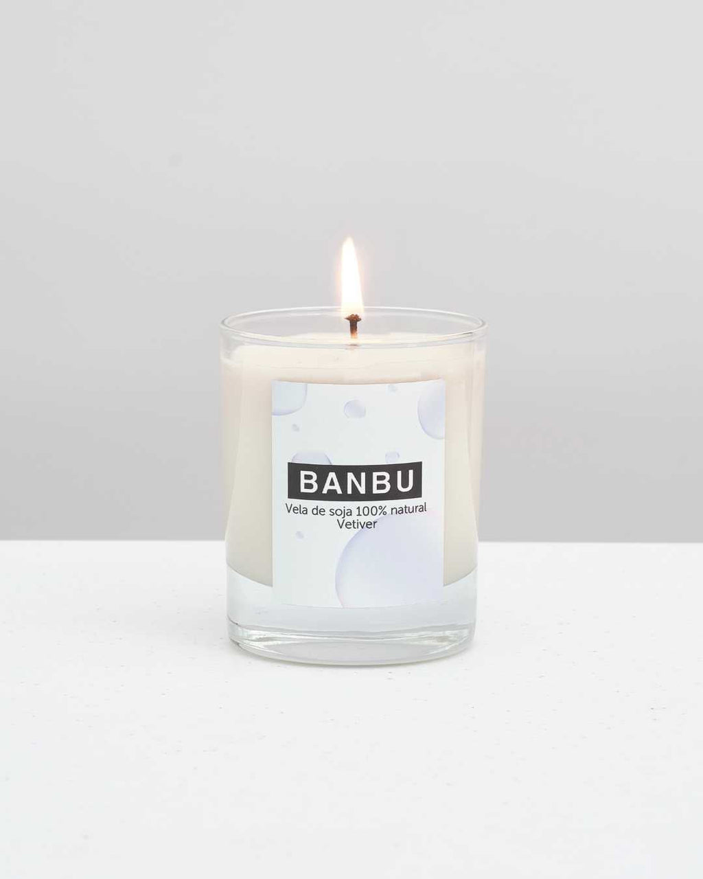 Vela de Soja Natural Aroma Vetiver