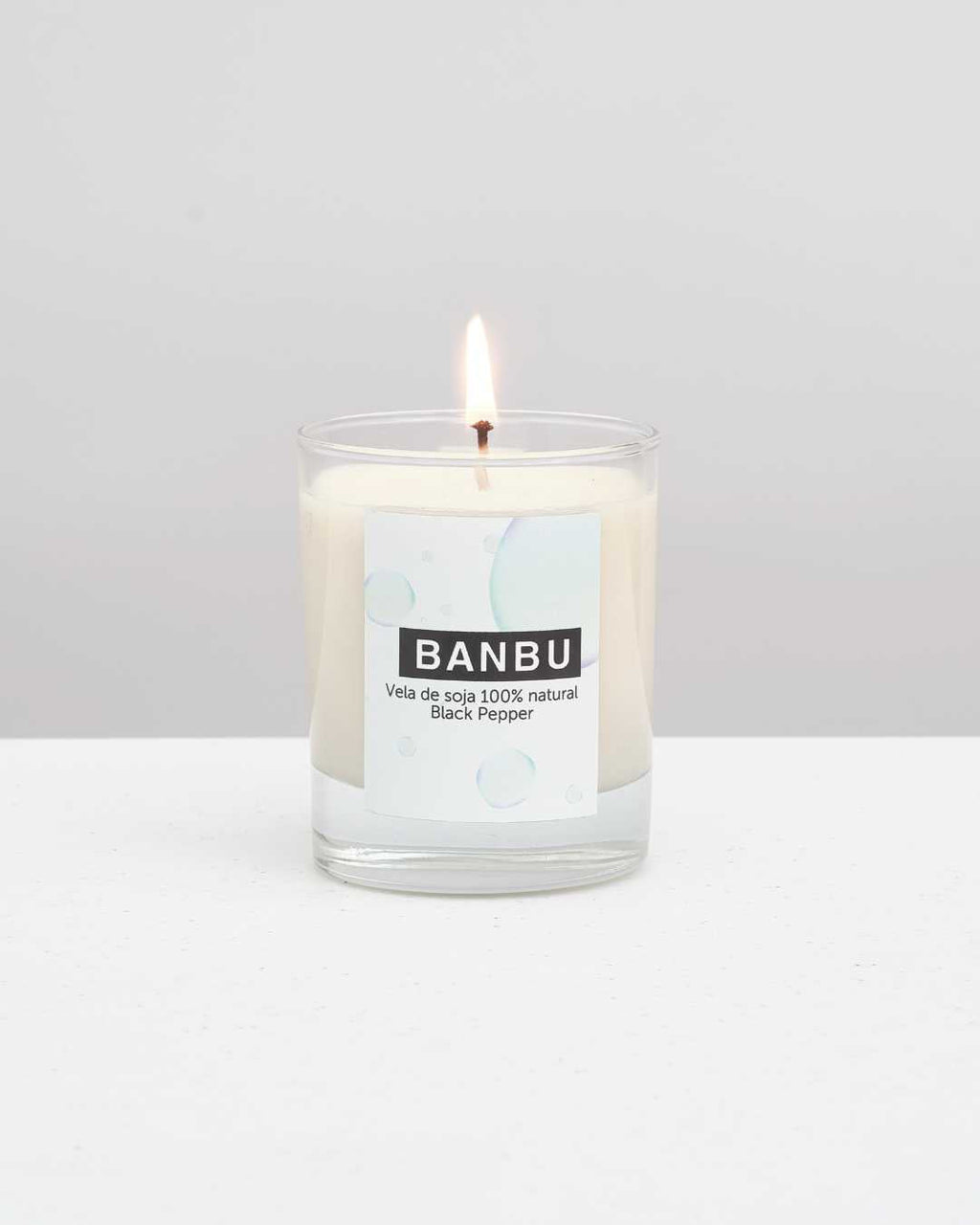 Vela de Soja Natural Aroma Black Pepper