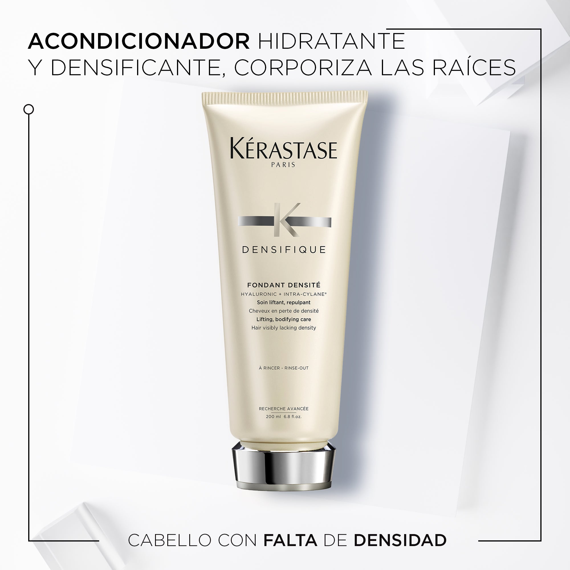 Fondant Densité 200 ml Kerastase - Densifique Acondicionador capilar corporizante para cabello fino o debilitado.