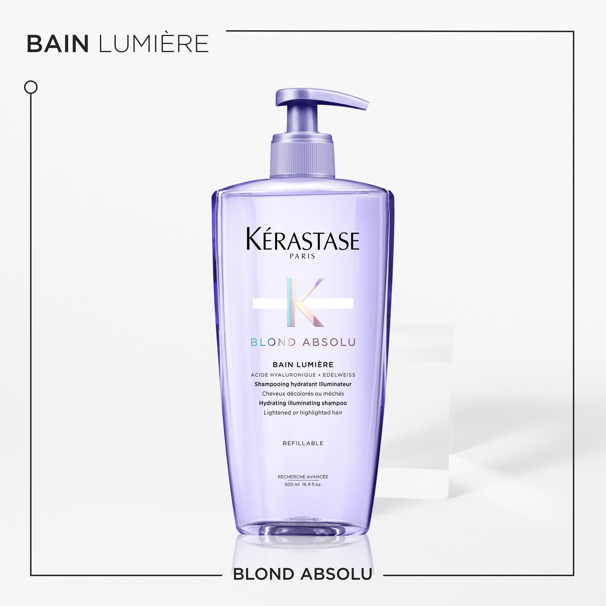 BLOND ABSOLU Champú Lumière 500 Ml Bain Lumière 500ml 500 ml Kerastase - Blond Absolu