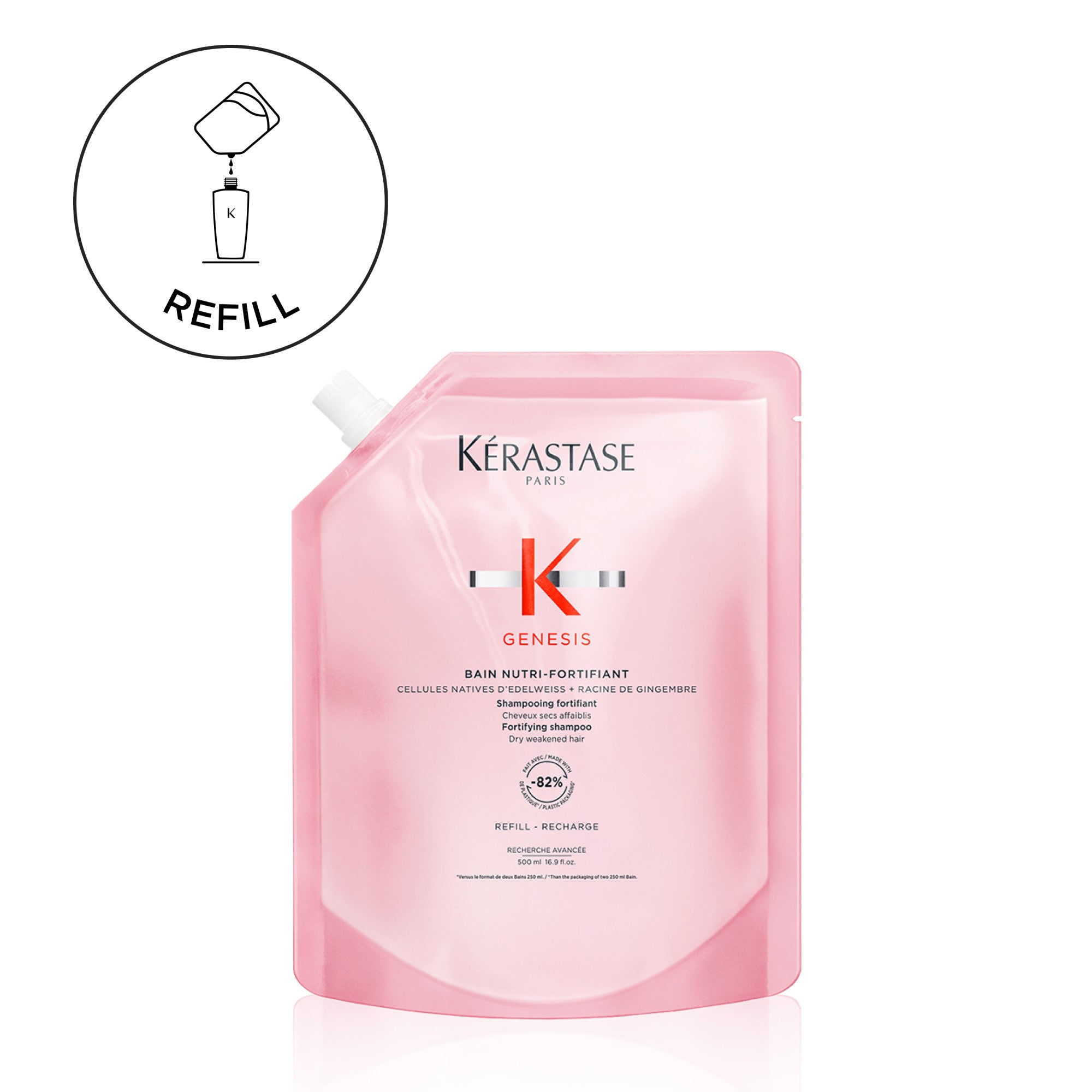 Kérastase Genesis Bain Nutri-Fortifiant 500ml (Recarga)