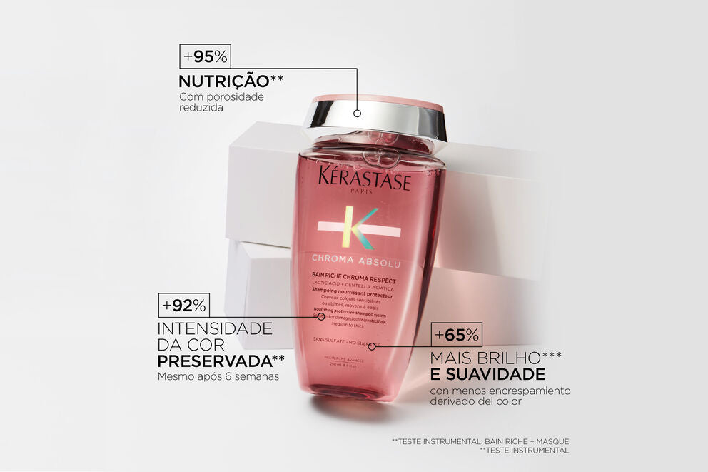 Kérastase Chroma Absolu Bain Riche Chroma Respect 500ml (Recarga)