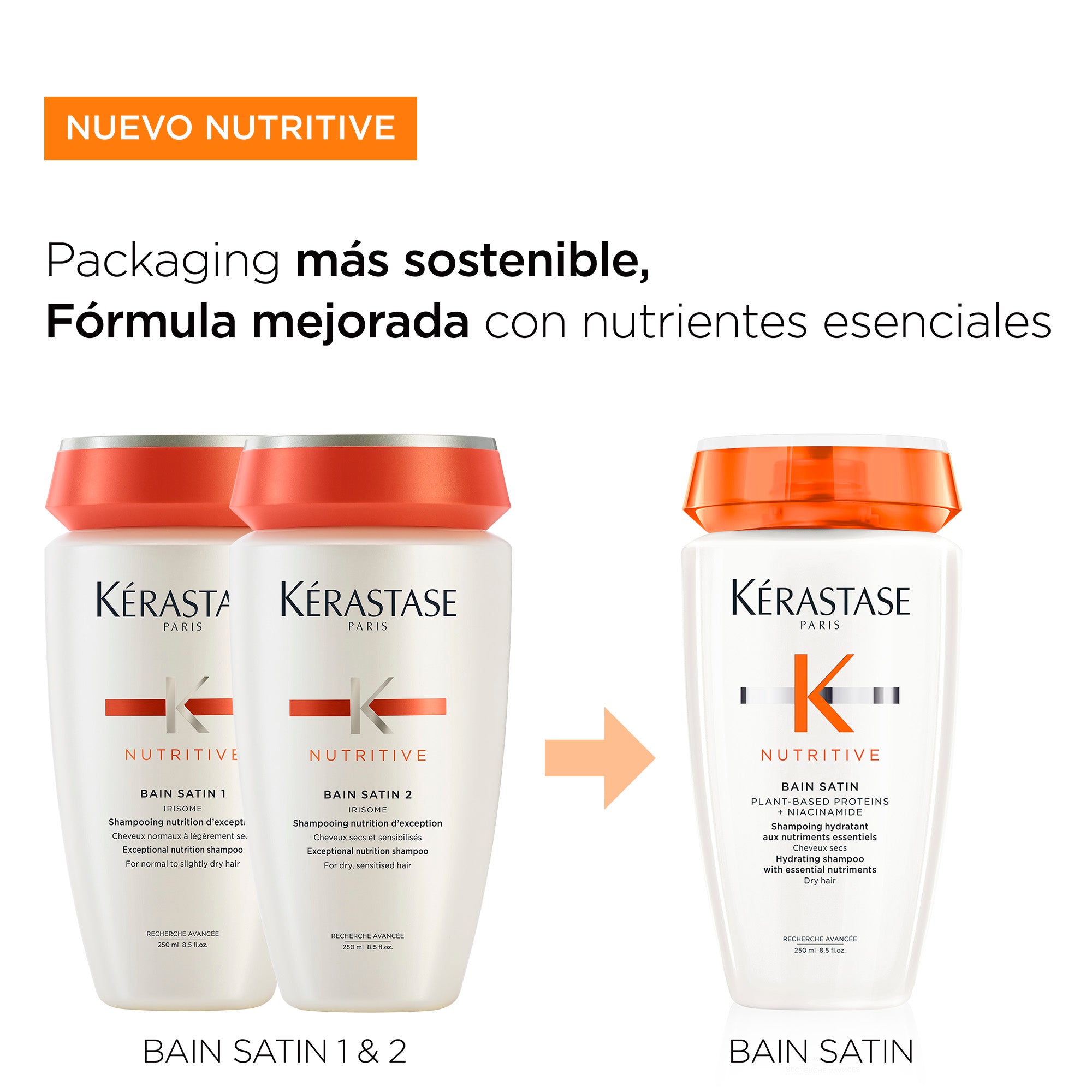 KÉRASTASE NUTRITIVE Champú Satin 1 250 Ml