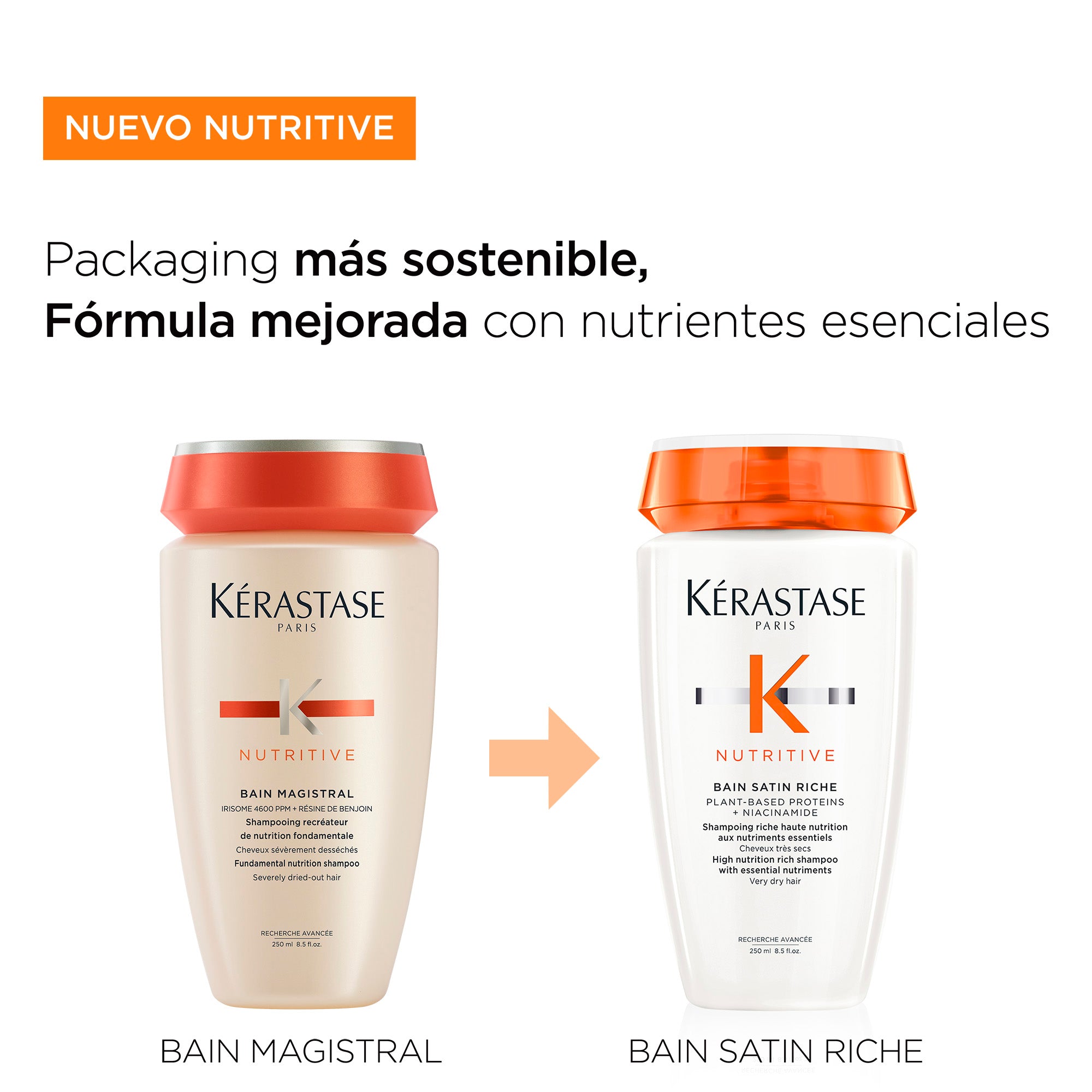 KERASTASE NUTRITIVE Bain Satin Riche Champú 250ml