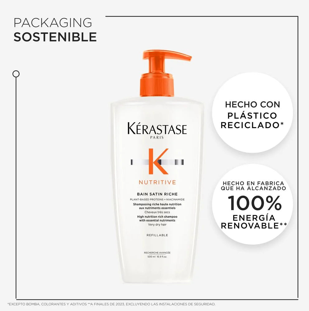 KERASTASE NUTRITIVE Bain Satin Shampoo 500ml