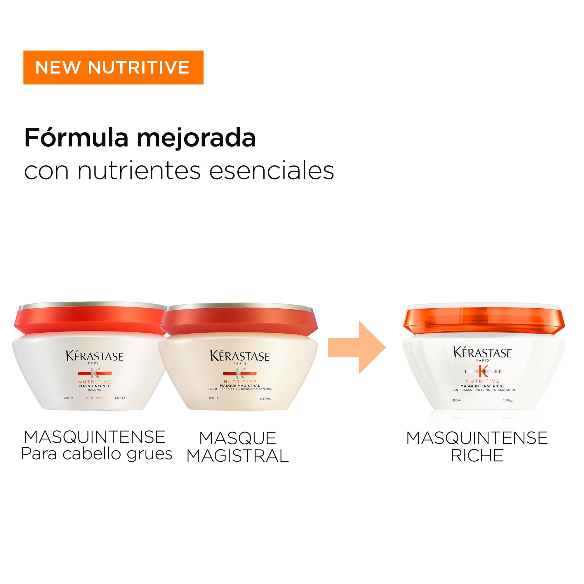 KÉRASTASE NUTRITIVE Masquintense Riche 200 ml Kerastase - Nutritive